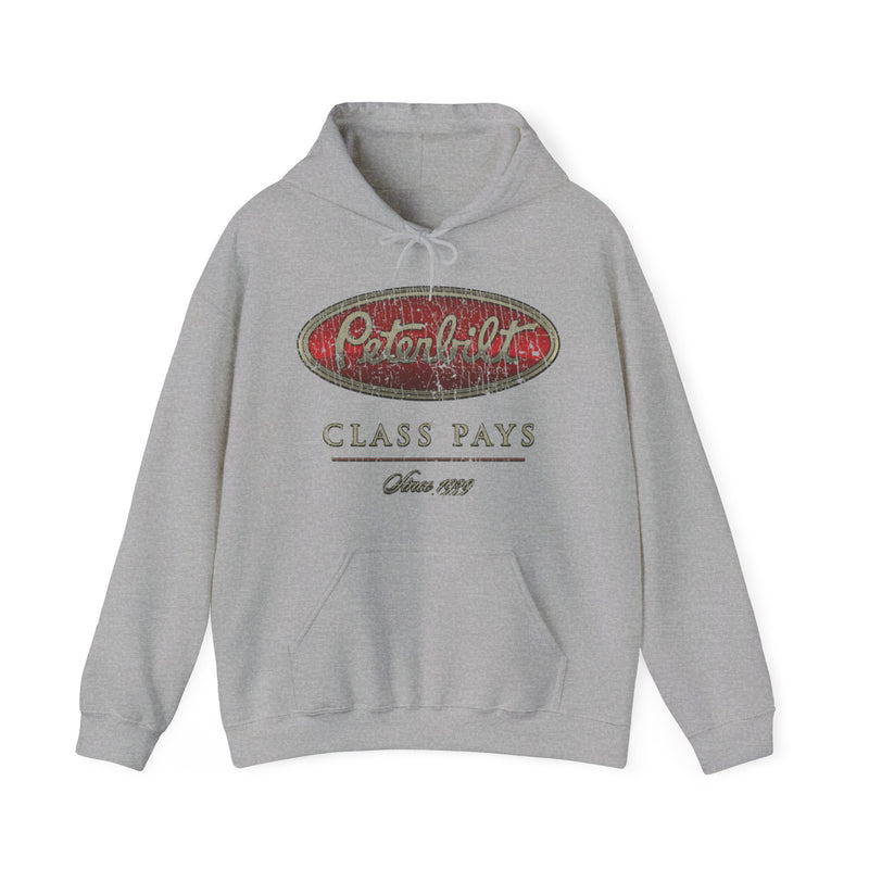 Load image into Gallery viewer, Peterbilt Class Pays 1939 Trucking Nostalgic Pullover Hoody
