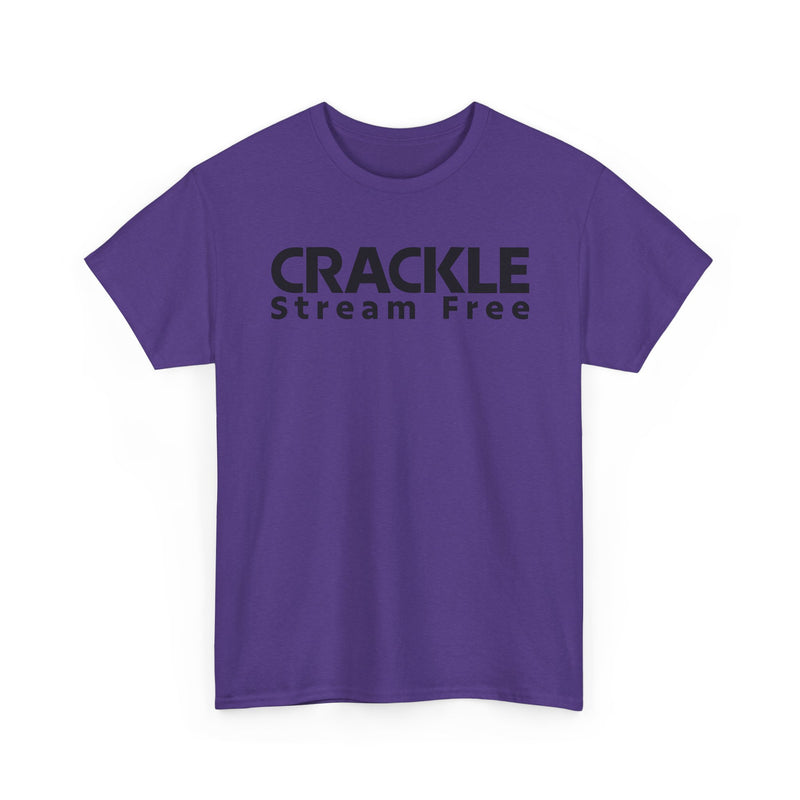 Load image into Gallery viewer, Crackle T-Shirt Defunct Streaming Service Stream Free Entertainment Platform Tee
