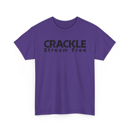 Crackle T-Shirt Defunct Streaming Service Stream Free Entertainment Platform Tee