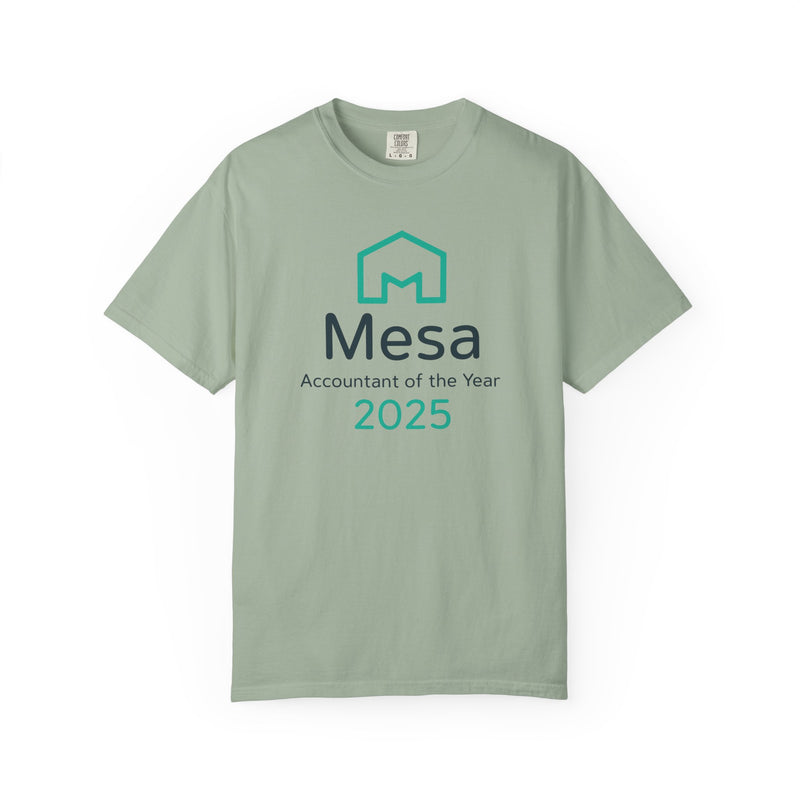 Load image into Gallery viewer, Mesa Defunct Bankrupt Credit Card Account of the Year 2025 T-shirt
