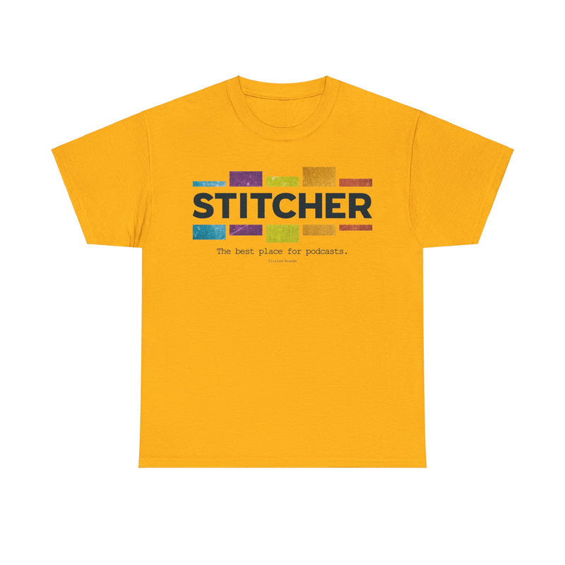 Load image into Gallery viewer, Stitcher Podcast App Nostalgic Tribute T-Shirt
