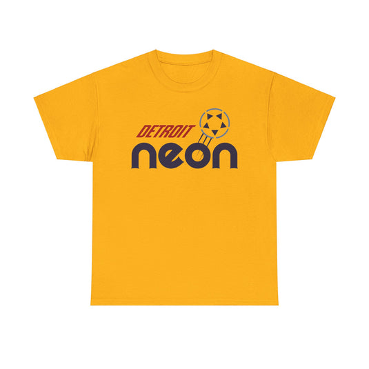 Detroit Neon Michigan Continental Indoor Soccer League 1994-1996 T-shirt