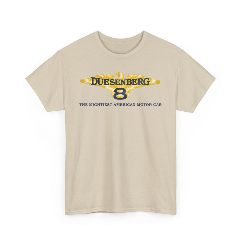 Load image into Gallery viewer, Duesenberg 8 The Mightiest American Motor Car Eagle T-shirt

