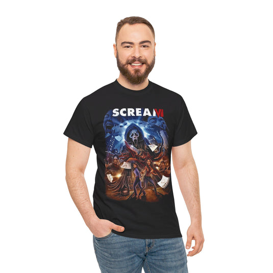 Scream 6 Horror Movie T-shirt