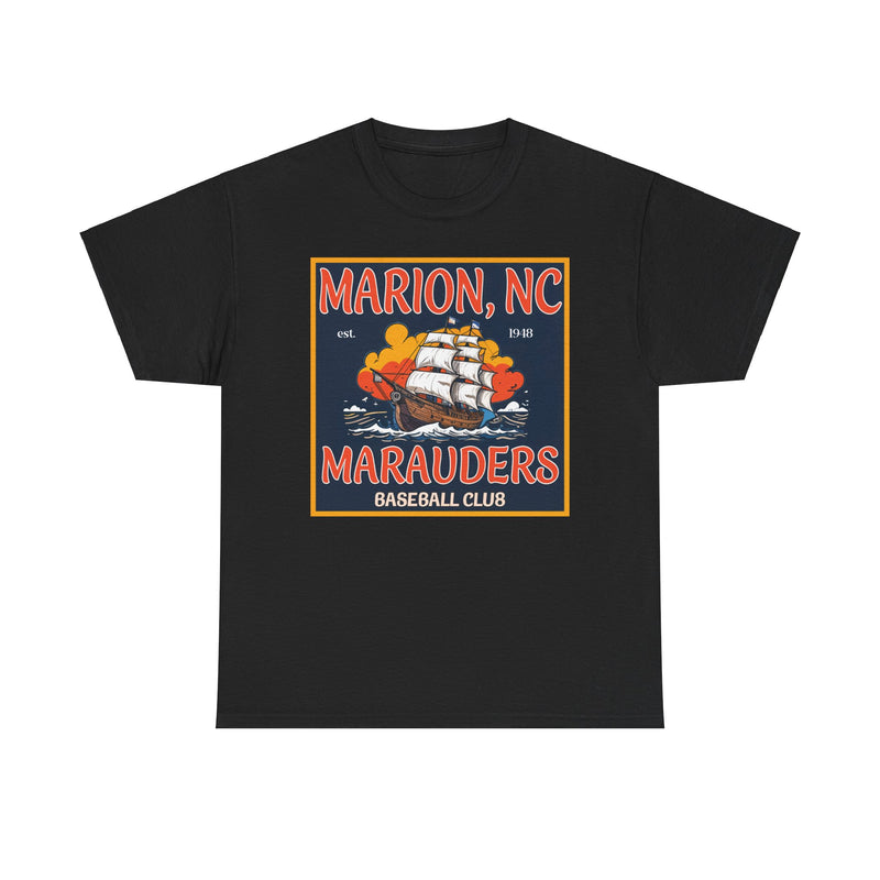 Load image into Gallery viewer, Marion Marauders North Carolina Baseball 1948-1954 T-shirt
