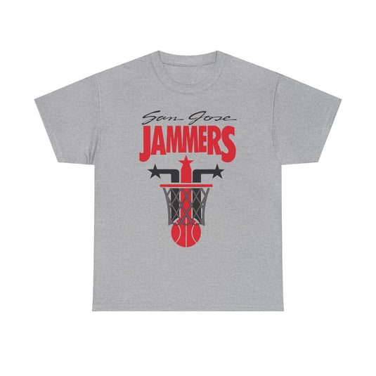 San Jose Jammers California Basketball 1989-1991 T-shirt