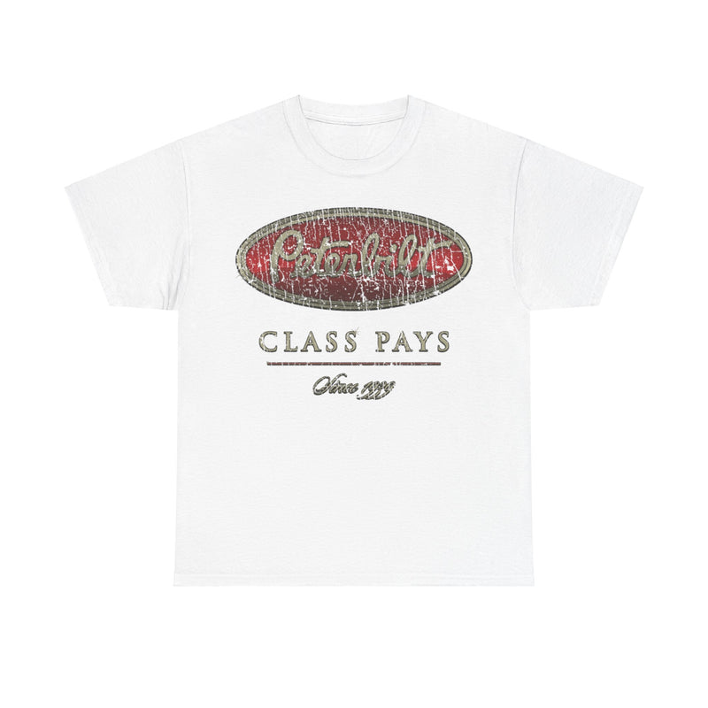 Load image into Gallery viewer, Peterbilt Class Pays 1939 Trucking Nostalgic T-shirt
