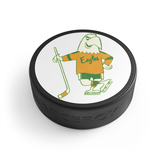 Salt Lake City Golden Eagles Logo Hockey Puck