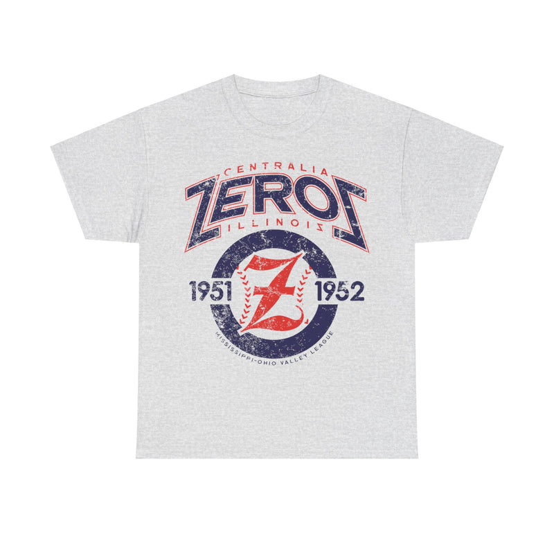 Load image into Gallery viewer, Centralia Zeros Est 1951 Illinois Baseball Team T-shirt
