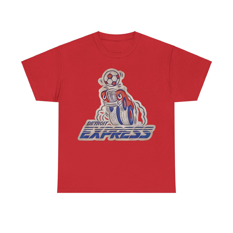 Load image into Gallery viewer, Detroit Express Logo Michigan Soccer Team T-shirt
