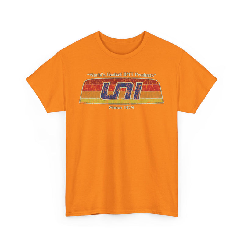 Load image into Gallery viewer, UNI BMX 1978 California Bicycle Seats Racing T-shirt
