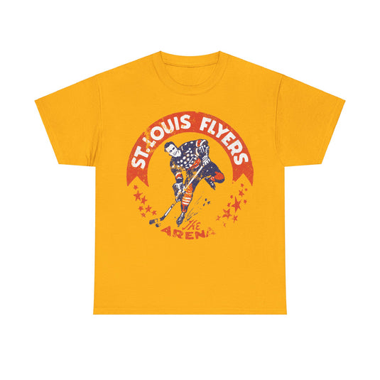 St Louis Flyers The Arena Missouri Hockey Team T-shirt