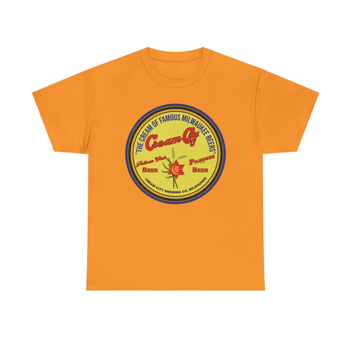 Cream City Beer Milwaukee Brewing Co Logo Wisconsin T-Shirt