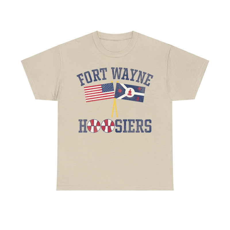 Load image into Gallery viewer, Fort Wayne Hoosiers Basketball Team Nostalgic Retro T-shirt
