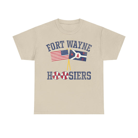 Fort Wayne Hoosiers Basketball Team Nostalgic Retro T-shirt