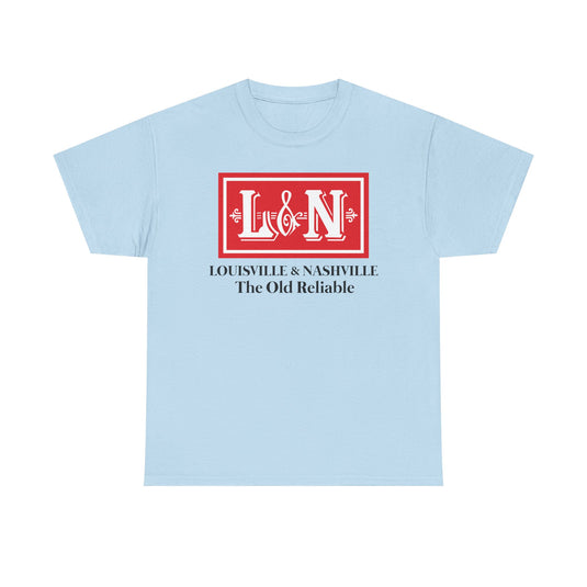 Louisville Nashville Old Reliable Railroad Vintage Train Logo T-Shirt