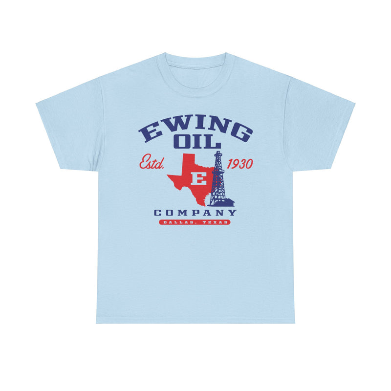 Load image into Gallery viewer, Ewing Oil Company Est 1930 Dallas Texas TV Show T-shirt
