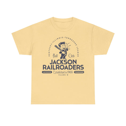 Jackson Railroaders Est 1903 Tennessee Baseball T-shirt