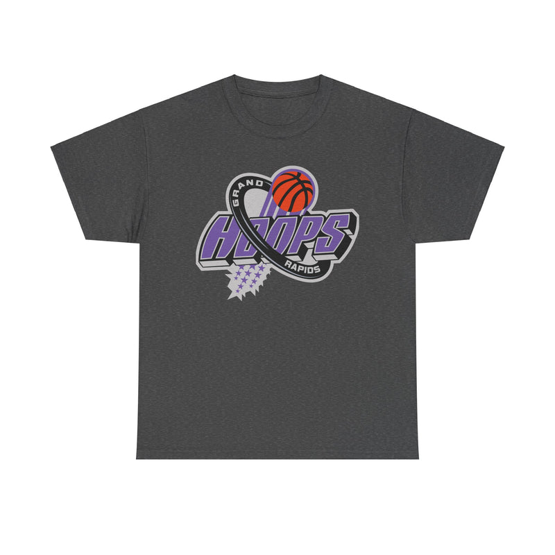 Load image into Gallery viewer, Grand Rapids Hoops Michigan CBA Basketball 1989-2003 T-shirt
