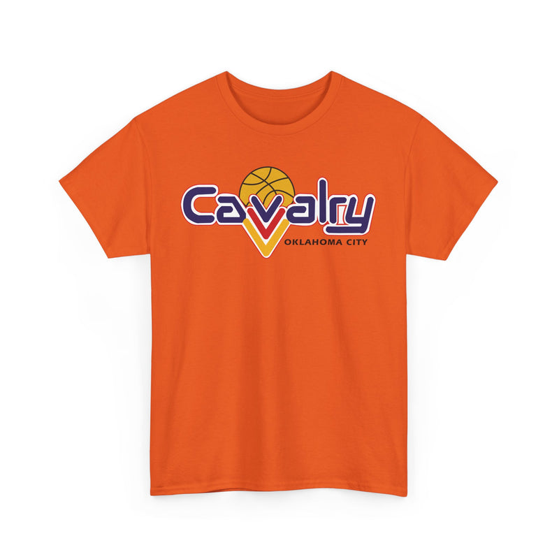 Load image into Gallery viewer, Oklahoma City Cavalry 1990-1997 CBA Basketball T-shirt
