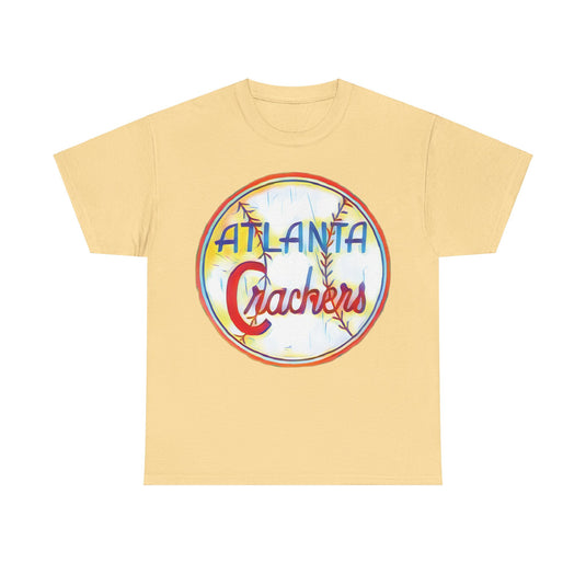 Atlanta Crackers Baseball Team Nostalgic Retro T-shirt