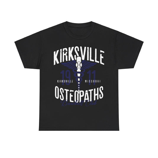 Kirksville Osteopaths Est 1911 Missouri Baseball T-shirt