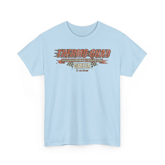 ThermoQuad High-Performance Carburetors 1971 St. Louis Missouri Carter Car Company T-shirt