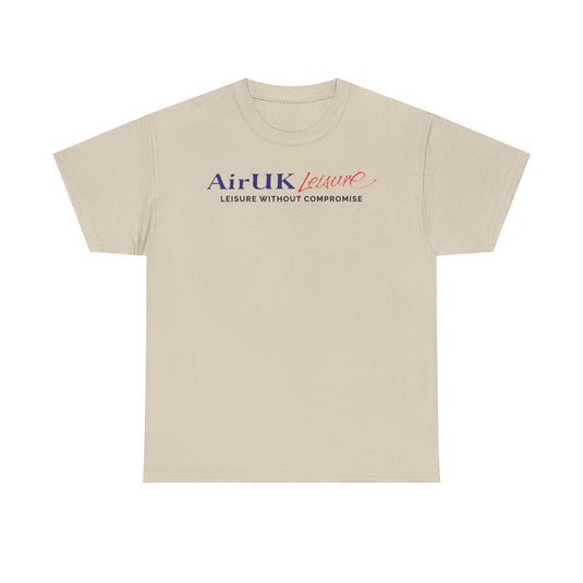 Air UK The UK's Airline Vintage British Aviation Logo Retro Travel T-shirt