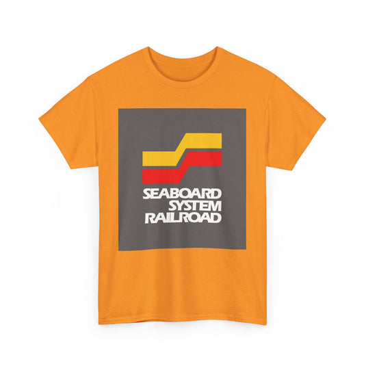Seaboard System Railroad Logo Vintage Train Railway T-Shirt