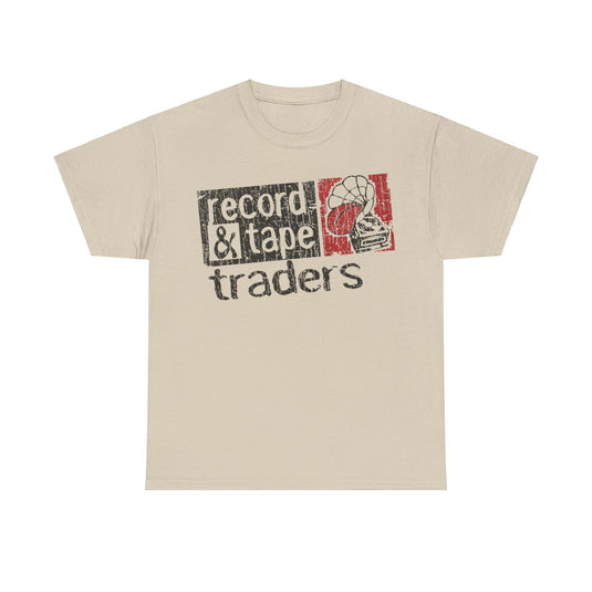 Record and Tape Traders 1977 Music Store Nostalgic T-shirt