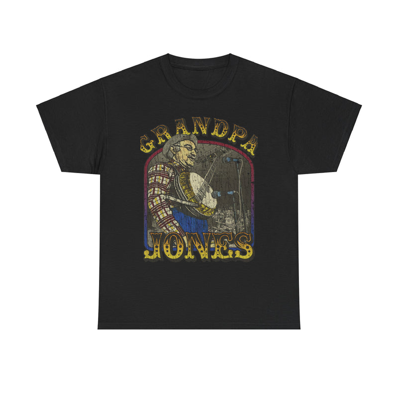 Load image into Gallery viewer, Grandpa Jones Country Music Banjo Player T-shirt
