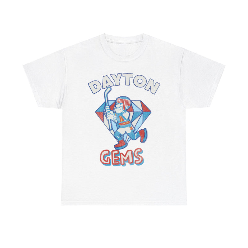 Load image into Gallery viewer, Dayton Gems Ohio Logo Hockey Team T-shirt
