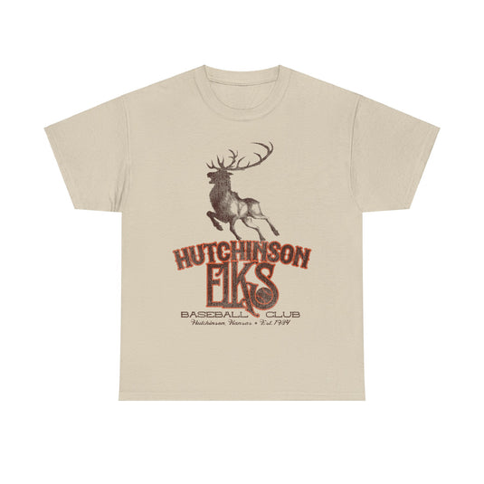 Hutchinson Elks Est 1934 Kansas Baseball T-shirt