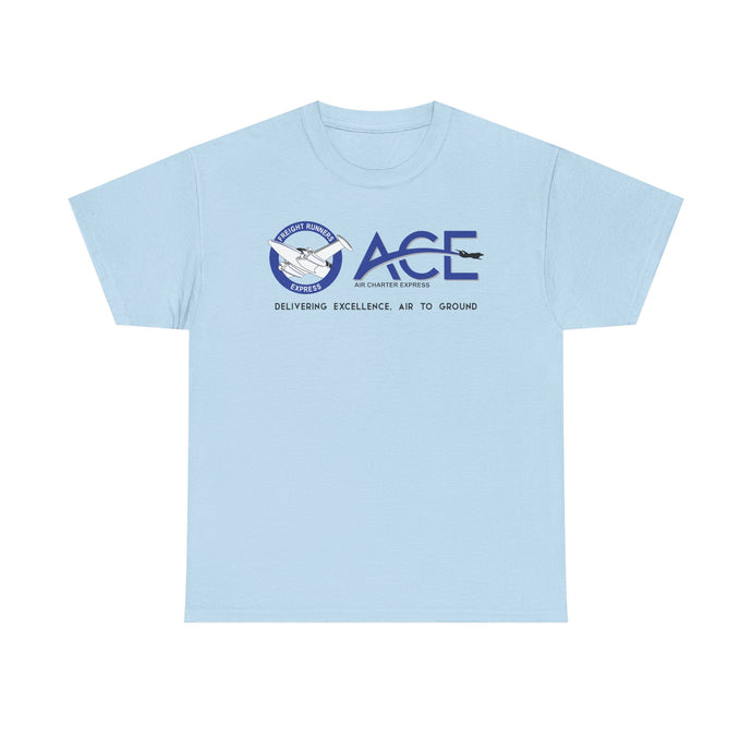 ACE Air Charter Express Delivering Excellence Freight Runners Logo T-shirt