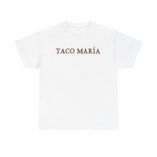 Taco María T-Shirt - Mexican Restaurant Industry Defunct Logo Tee