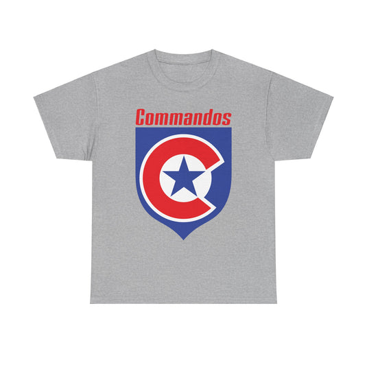 Maryland Commandos Arena Football League 1989 T-shirt