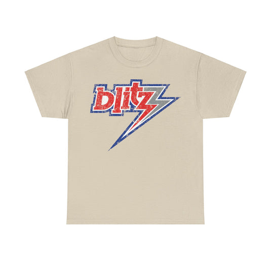 Chicago Blitz Logo Illinois Football Team T-shirt