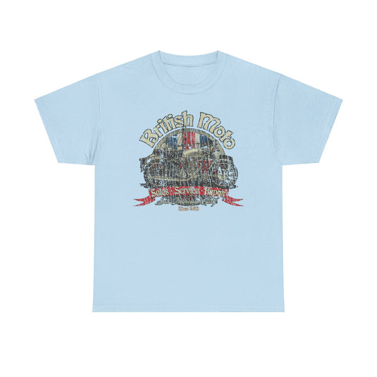 British Moto San Francisco California Motorcycle T-shirt