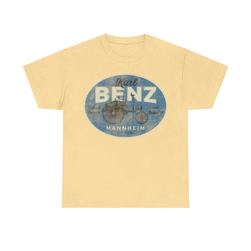 Load image into Gallery viewer, First Mercedes Benz Sign Logo Mannheim Baden Car T-shirt
