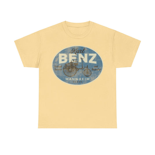 First Mercedes Benz Sign Logo Mannheim Baden Car T-shirt