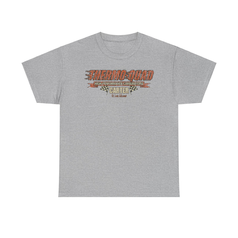 Load image into Gallery viewer, ThermoQuad High-Performance Carburetors 1971 St. Louis Missouri Carter Car Company T-shirt
