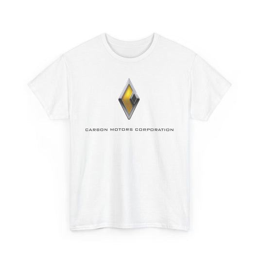 Carbon Motors Corporation Concept Police Car Diamond Logo T-shirt