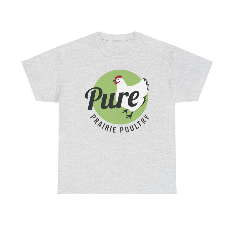 Load image into Gallery viewer, Pure Prairie Poultry T-Shirt Defunct Chicken Farm Bankrupt Company Logo Tee
