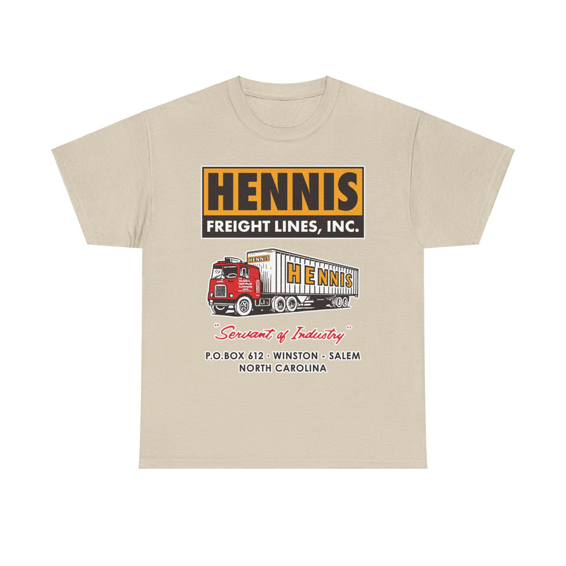 Load image into Gallery viewer, Hennis Freight Lines North Carolina Trucking T-shirt
