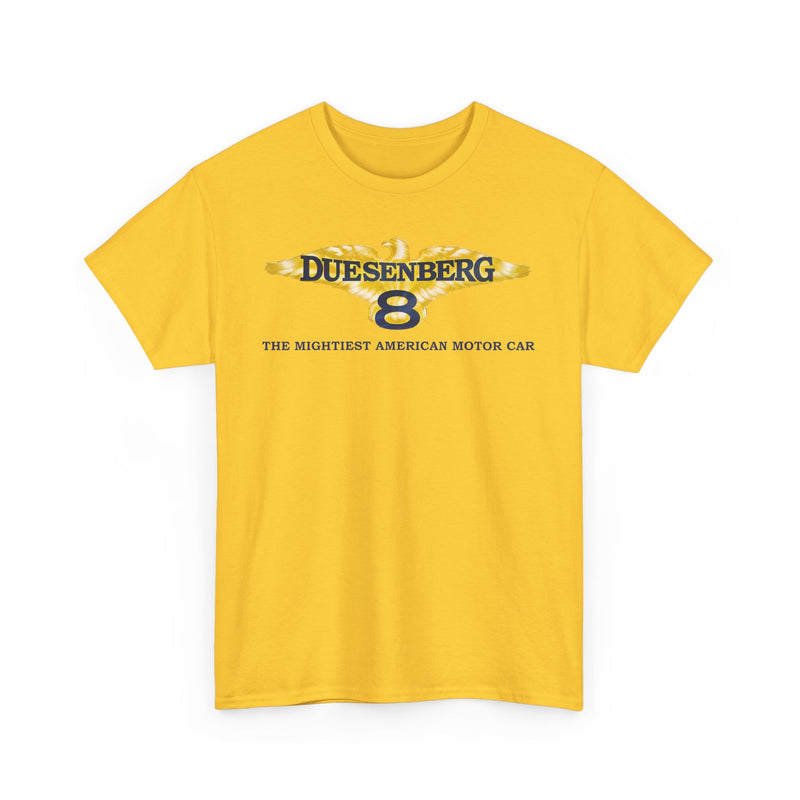 Load image into Gallery viewer, Duesenberg 8 The Mightiest American Motor Car Eagle T-shirt
