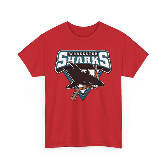 Worcester Sharks Hockey 2006-2015 Massachusetts T-shirt