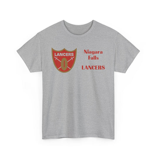 Niagara Falls New York Lancers Midwest Football 1971 T-shirt