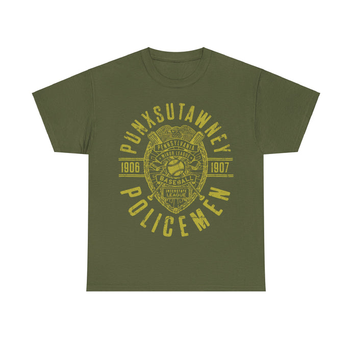 Punxsutawney Policemen Pennsylvania Baseball T-shirt