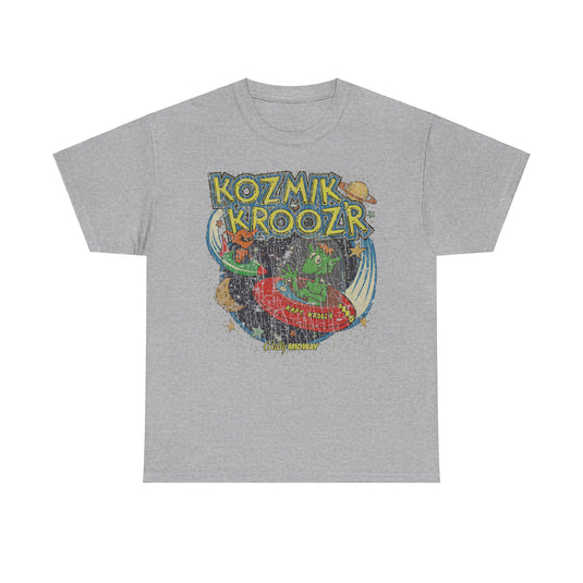 Kozmik Kroozr Nostalgic 1982 Video Game T-shirt