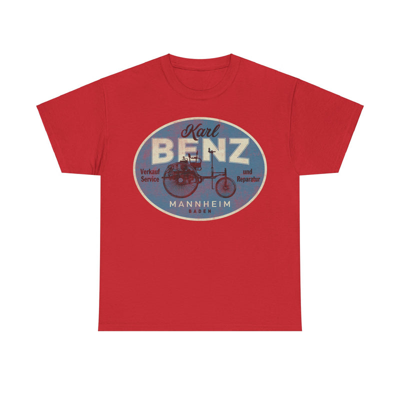 Load image into Gallery viewer, First Mercedes Benz Sign Logo Mannheim Baden Car T-shirt
